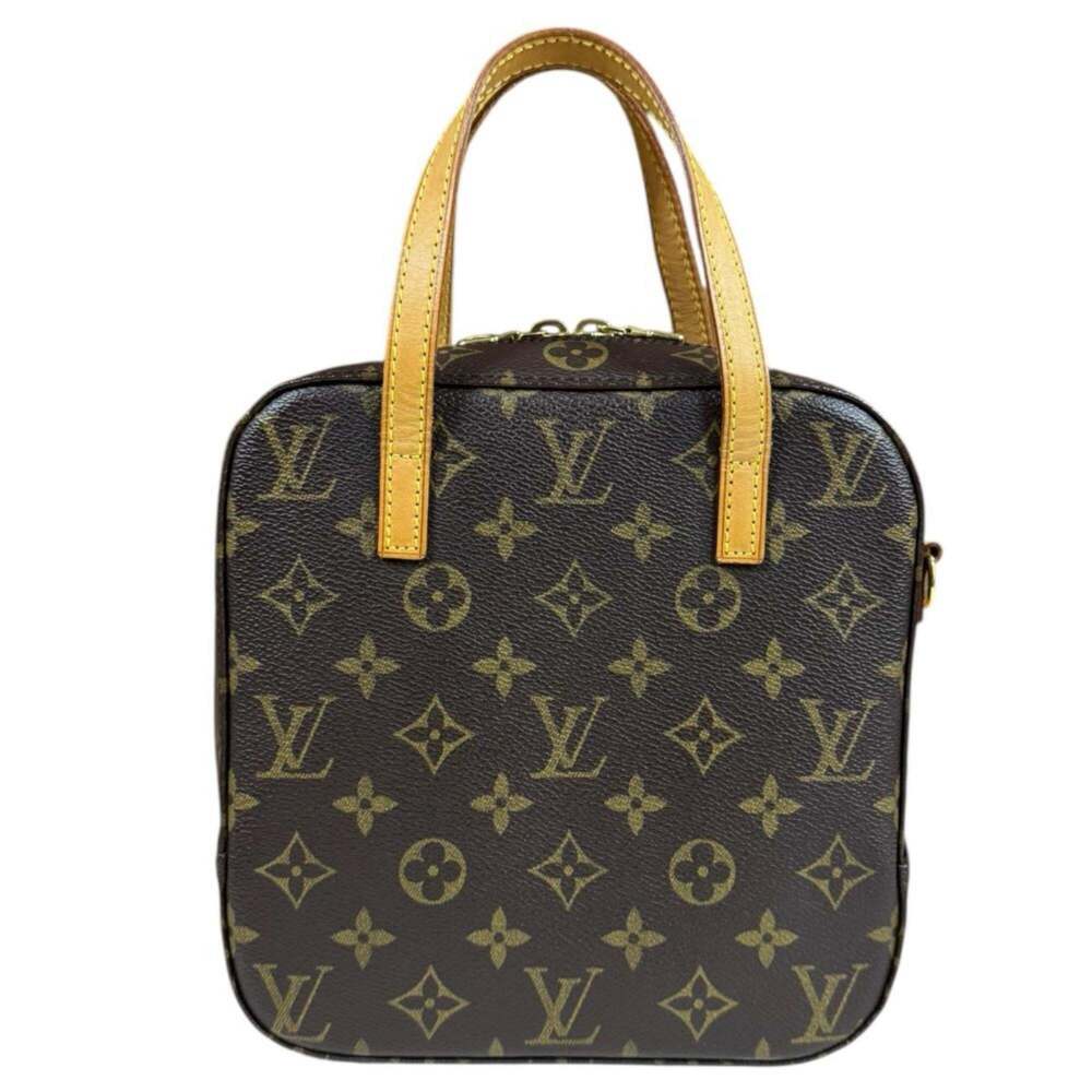 LOUIS VUITTON Brown Monogram Canvas Shoulder Bag - Picture 3 of 12